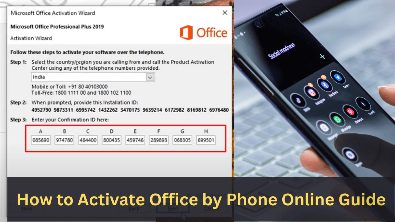 How to Activate Office by Phone Online Guide